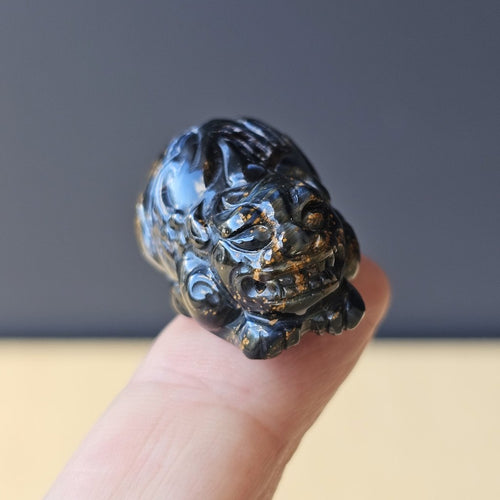 Pietersite Pixiu | Guardian Of The Tempest Veil