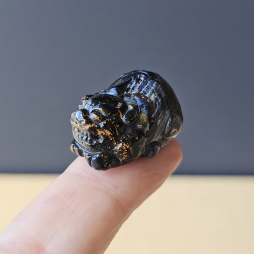 Pietersite Pixiu | Guardian Of The Tempest Veil