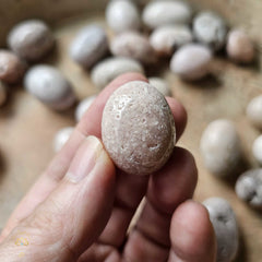 Pink Amethyst Tumbled Stones