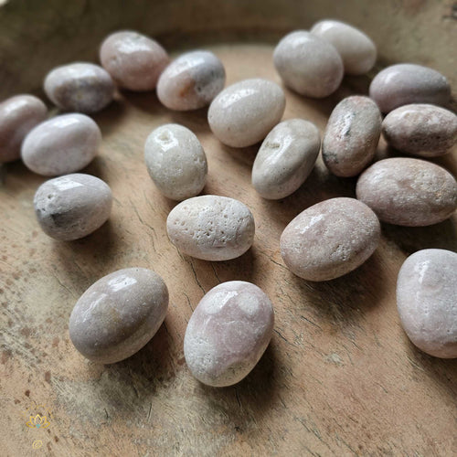 Pink Amethyst Tumbled Stones