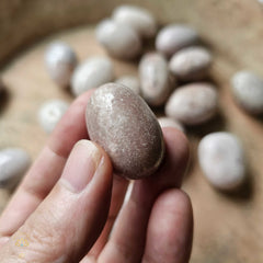 Pink Amethyst Tumbled Stones