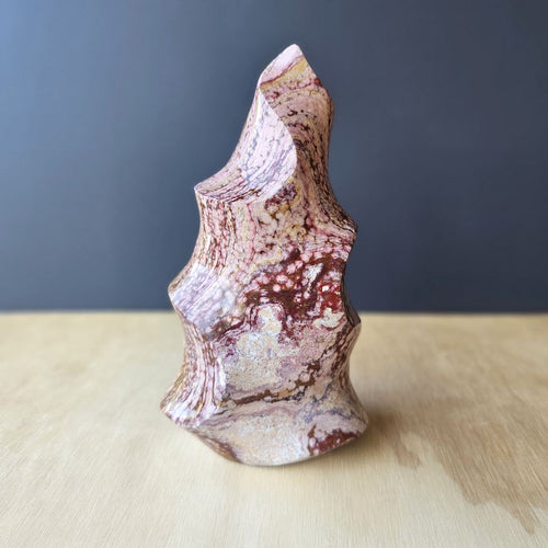 Pink Ocean Jasper Flame | Flame Of Renewal 947gms