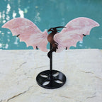 Pink Opal Dragon | On Stand 240gms