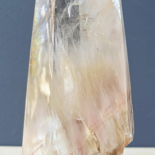 Pink Rabbit Hair Rutile Quartz | Collector Specimen
