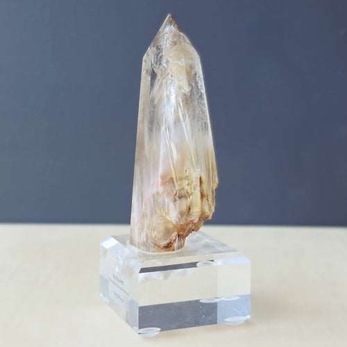 Pink Rabbit Hair Rutile Quartz | Collector Specimen