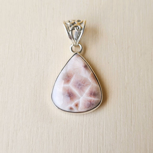 Pink Thomsonite Pendant | Heart Whisper