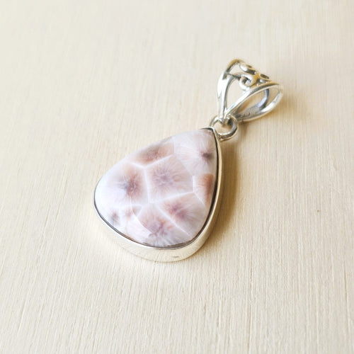 Pink Thomsonite Pendant | Heart Whisper