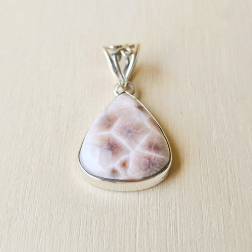 Pink Thomsonite Pendant | Heart Whisper