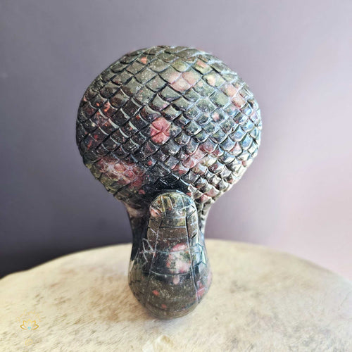 Plumite Jasper Cobra Skull | Individual Beauty