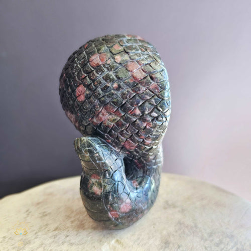 Plumite Jasper Cobra Skull | Individual Beauty