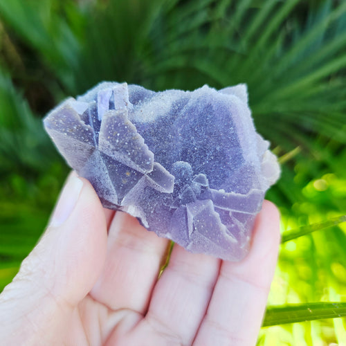 Polychromatic Blue Octahedral Fluorite | 82gms
