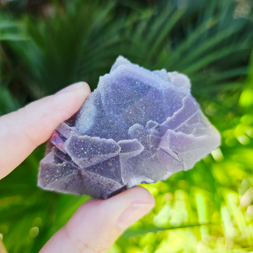 Polychromatic Blue Octahedral Fluorite | 82gms