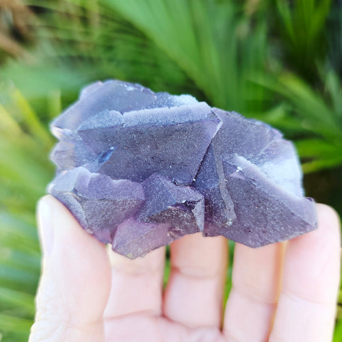 Polychromatic Blue Octahedral Fluorite | 98gms