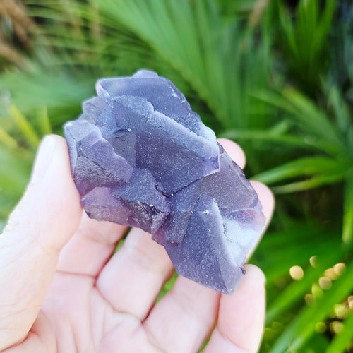 Polychromatic Blue Octahedral Fluorite | 98gms
