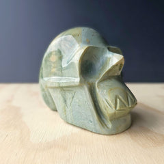 Polychrome Jasper Skull | Primordial Guardian