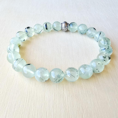 Prehnite Bracelet | Heart Alignment