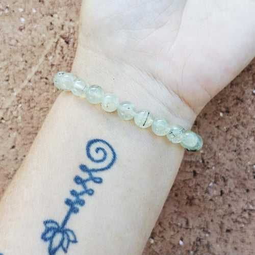 Prehnite Bracelet | Heart Alignment