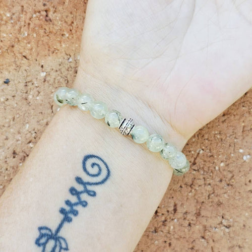 Prehnite Bracelet | Heart Alignment