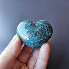 Puffy Apatite Hearts | Blue Oracle