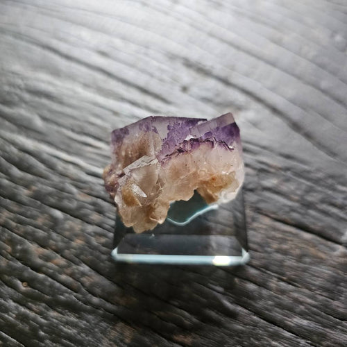 Purple Cubed Fluorite Specimen | Crystal Clear Clarity