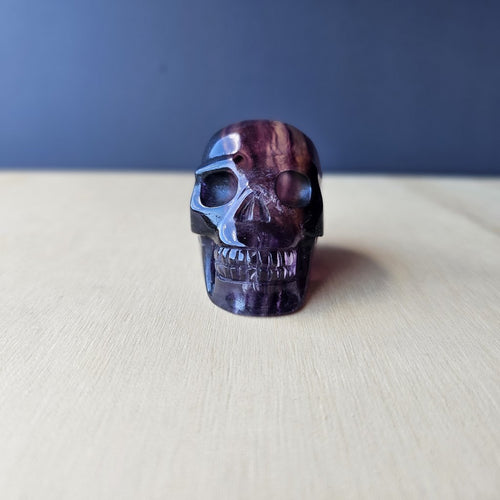 Purple Fluorite Skull | The Violet Oracle