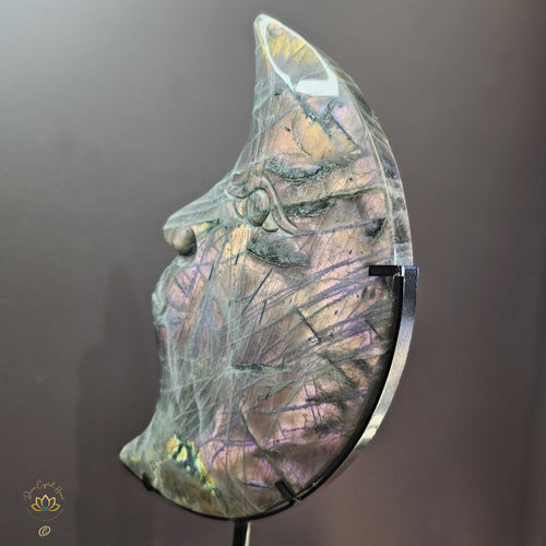 Purple & Peach Labradorite | Moon 2.2kgs