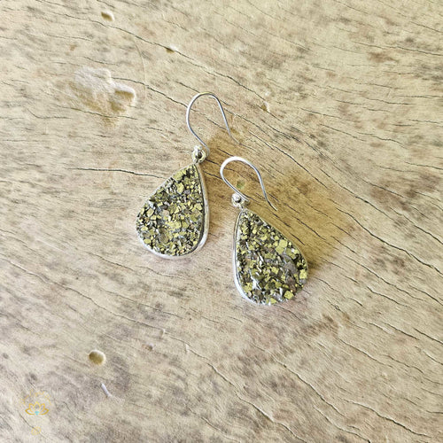 Pyrite Earrings | Amplify Your Intentions