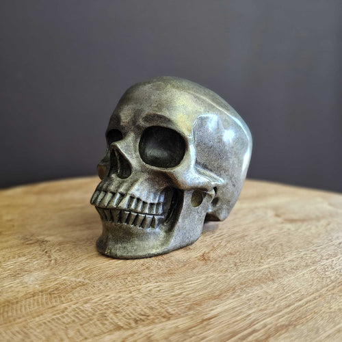 Pyrite Skull | Guardian of Abundance