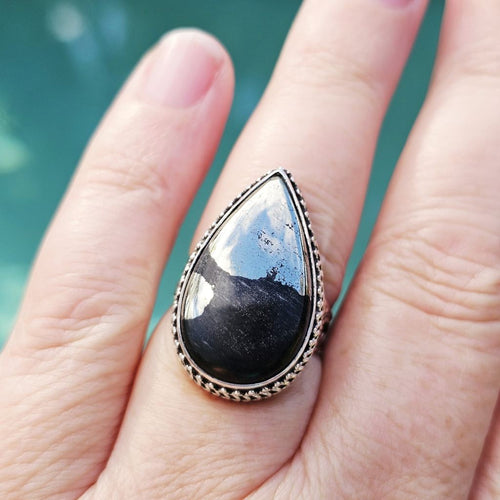 Pyrite & Magnetite Ring | Bold Impression
