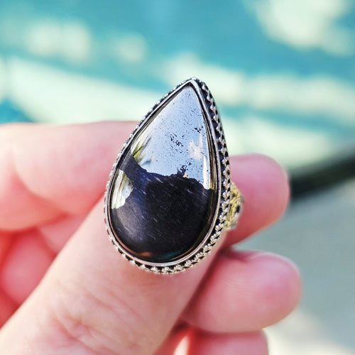 Pyrite & Magnetite Ring | Bold Impression