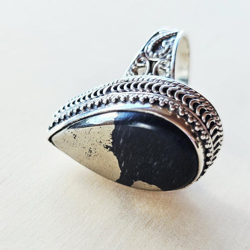 Pyrite & Magnetite Ring | Bold Impression