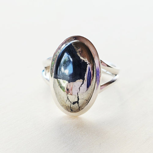 Pyrite & Magnetite Ring | Bold Statement