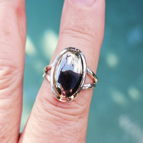 Pyrite & Magnetite Ring | Bold Statement