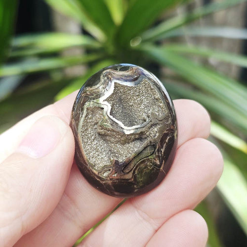 Pyritised Septarian Cabochon | 19gms