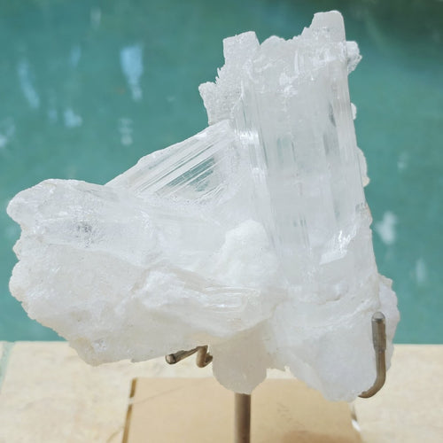Qinglong Mine Fluorescent Selenite | Crystal Architecture