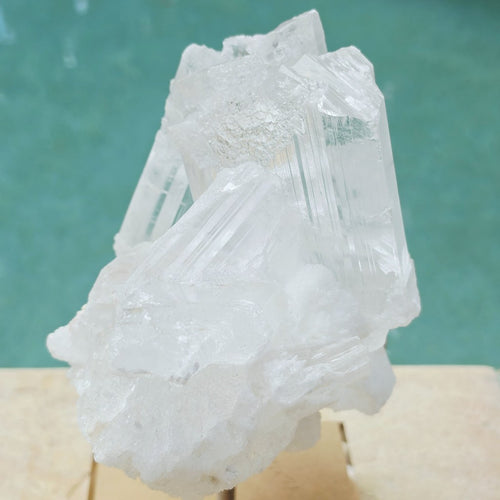 Qinglong Mine Fluorescent Selenite | Crystal Architecture