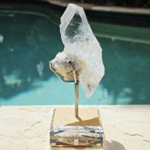 Qinglong Mine Fluorescent Selenite | Hidden Gold
