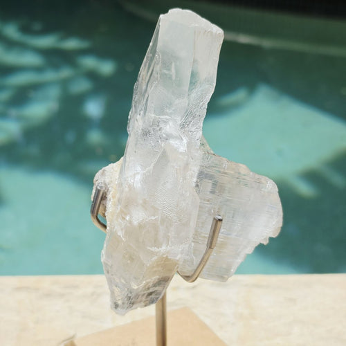 Qinglong Mine Fluorescent Selenite | Hidden Gold