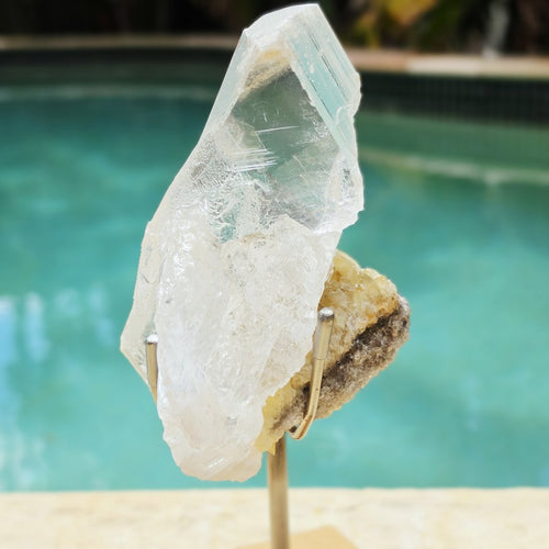 Qinglong Mine Fluorescent Selenite | Hidden Gold