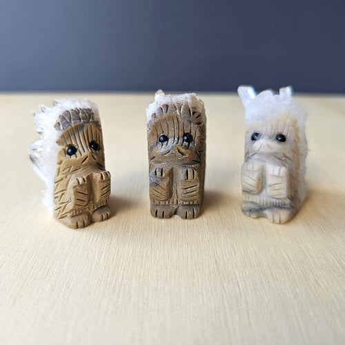 Quartz Hedgehogs | Crystal Quill Keepers