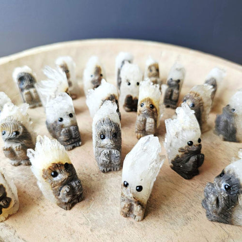 Quartz Hedgehogs | Crystal Quill Keepers