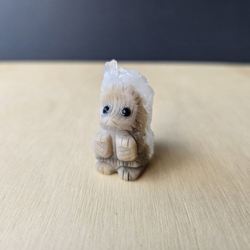 Quartz Hedgehogs | Crystal Quill Keepers