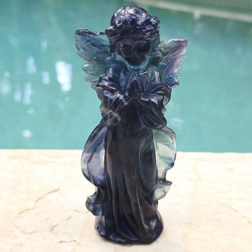 Rainbow Fluorite Angel | Angel Of Harmony