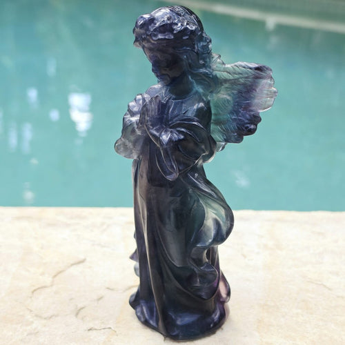 Rainbow Fluorite Angel | Angel Of Harmony