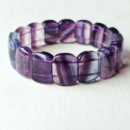 Rainbow Fluorite Bracelet | Velvet Current