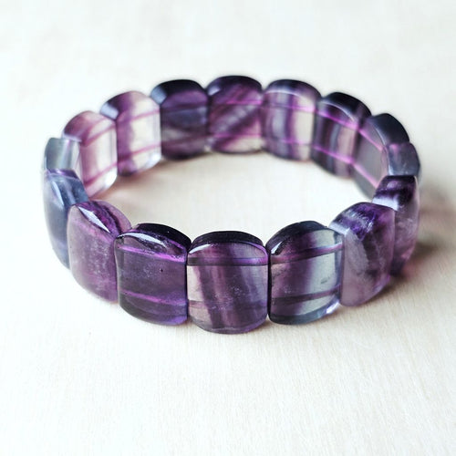 Rainbow Fluorite Bracelet | Velvet Current