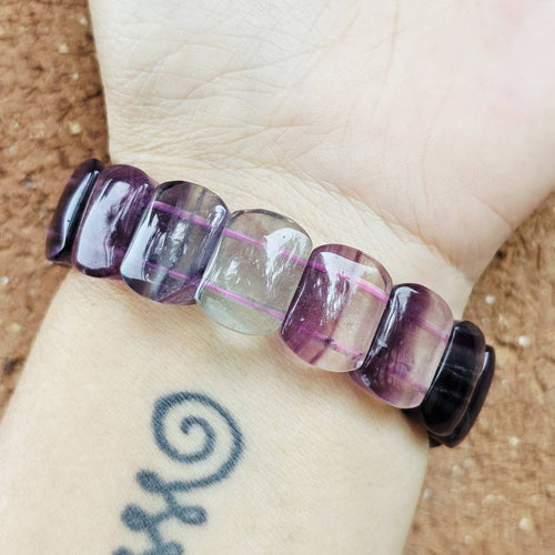 Rainbow Fluorite Bracelet | Velvet Current