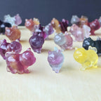 Rainbow Fluorite Cats | Rainbow Mystics