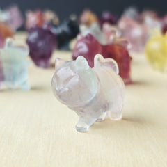 Rainbow Fluorite Cats | Rainbow Mystics
