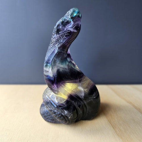 Rainbow Fluorite Cobra | Serpent Of The Spectrum